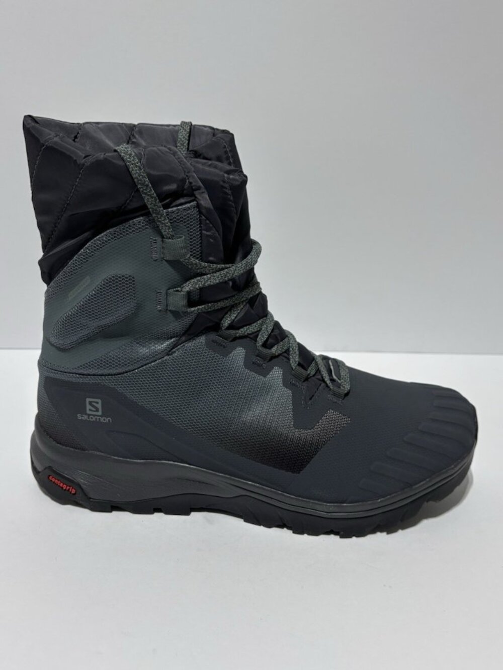 Salomon Women’s Vaya Powder Gray Waterproof Winter Boots, Size 9 M